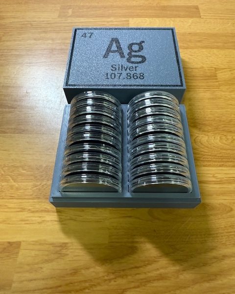 20 Count 1oz Round Silver Bullion Box