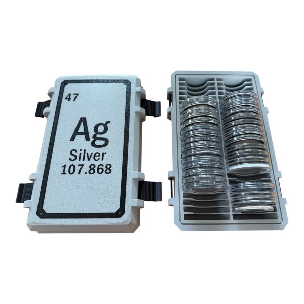 50 Count 1oz Round Silver Bullion Box