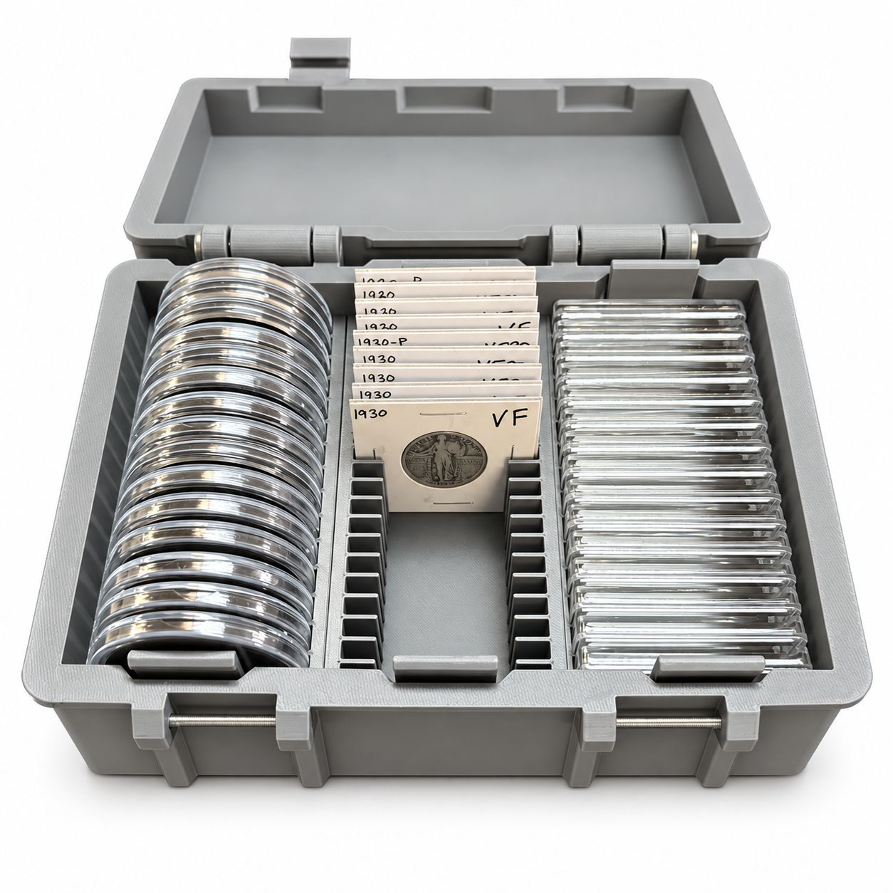 Ultimate Coin Storage Box | Holds Rounds, Bars, and Flips